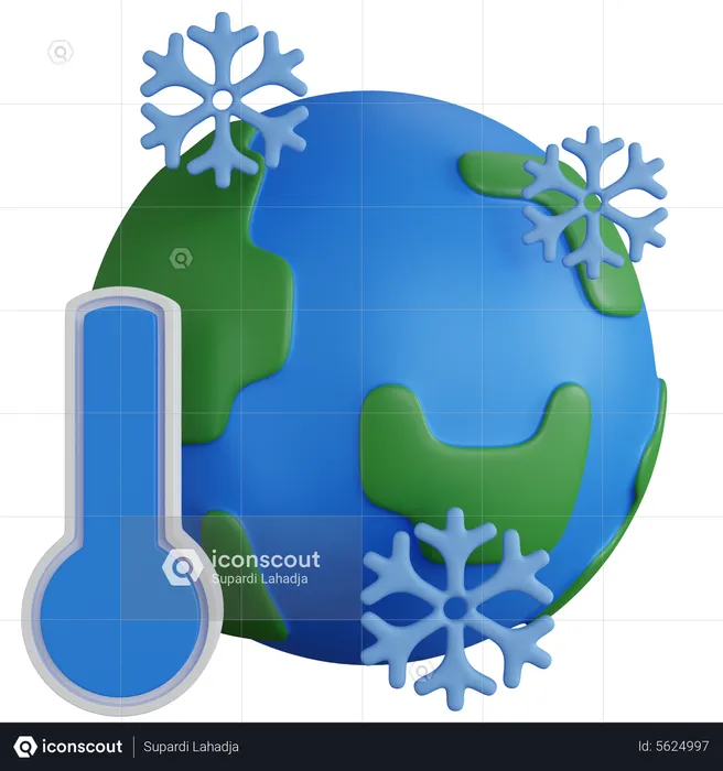 Winter Season  3D Icon