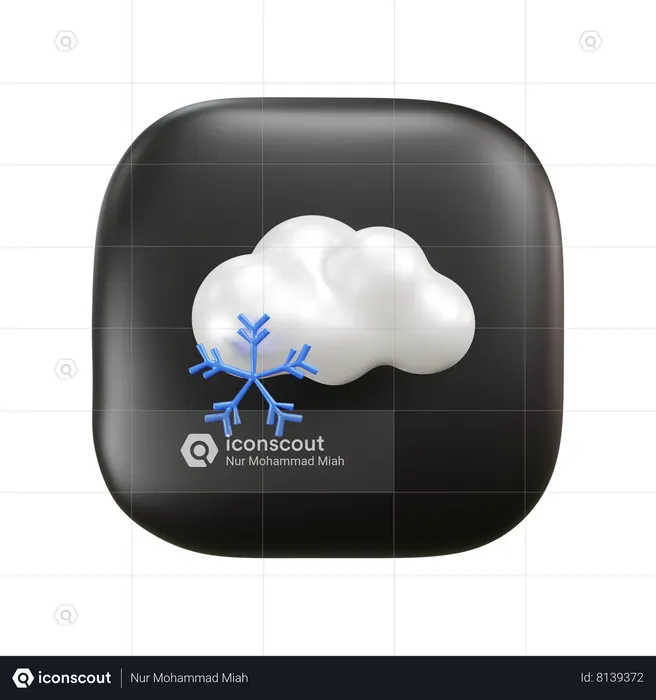 Winter Weather  3D Icon