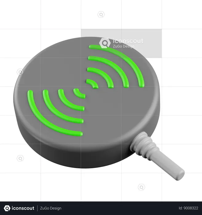 Wireless Carging  3D Icon
