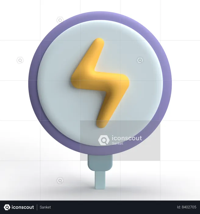 Wireless Charger  3D Icon