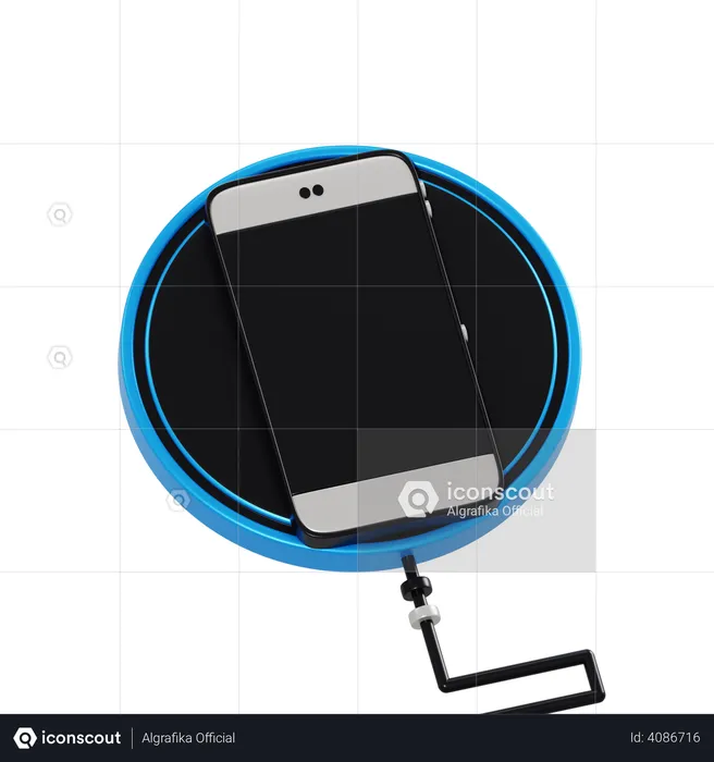 Wireless charger  3D Illustration