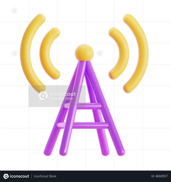 Wireless Receiver  3D Icon