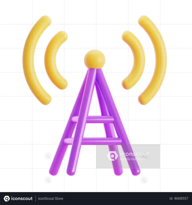 Wireless Receiver  3D Icon