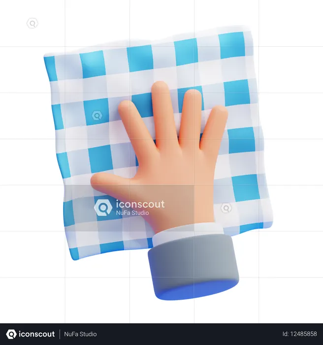 Wischen  3D Icon