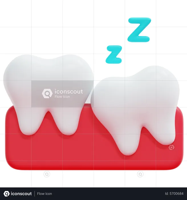 Wisdom Teeth  3D Icon