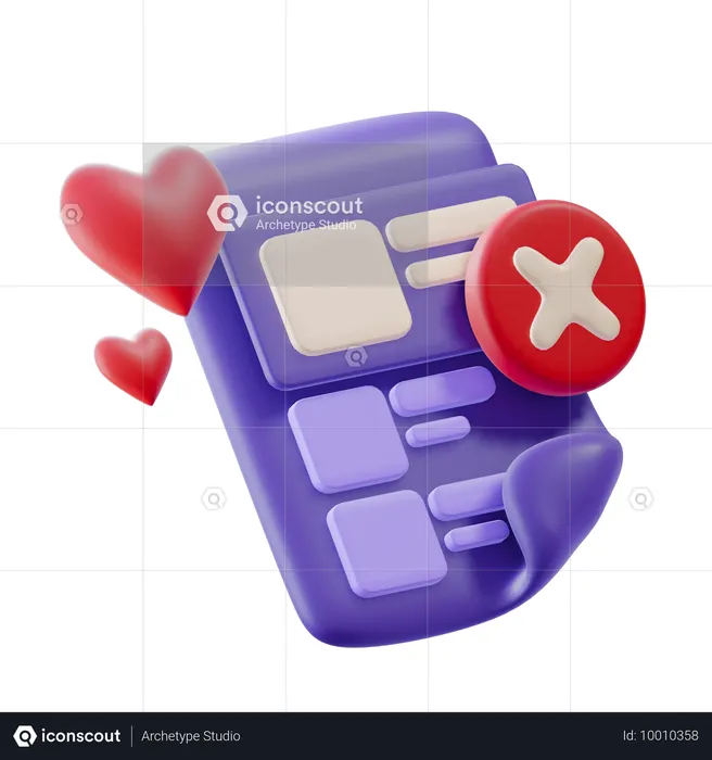 Wishlist failure  3D Icon