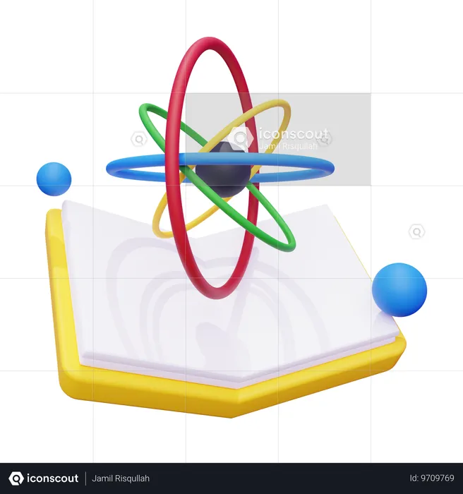 Wissenschaftliches Wissen  3D Icon