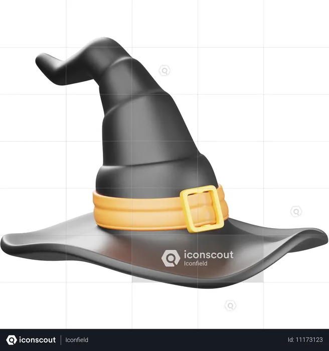 Witch Hat  3D Icon