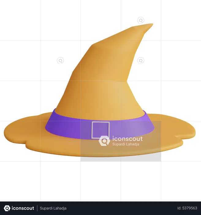 Witch Hat  3D Icon