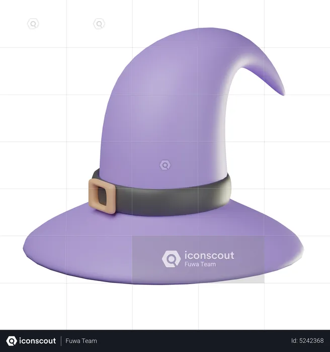 Wizard Hat  3D Icon