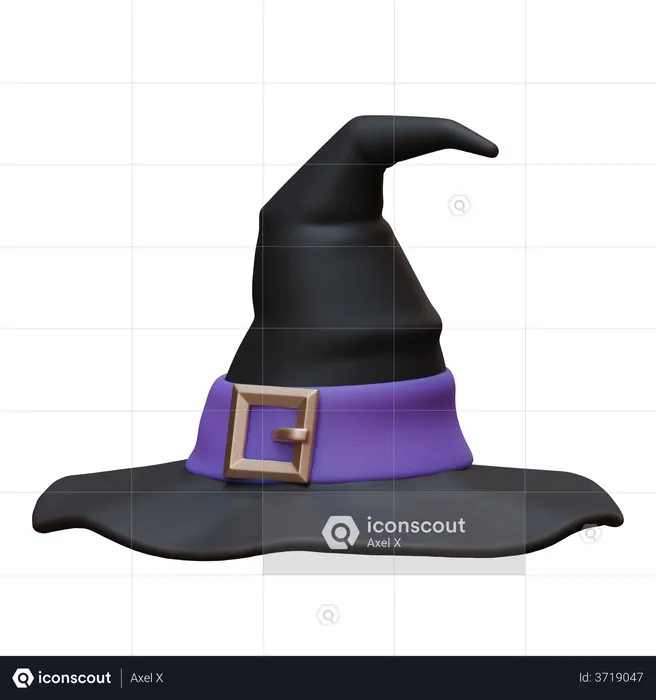 Wizard Hat  3D Illustration