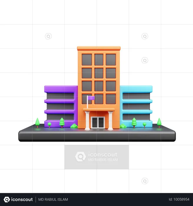 Wohnung  3D Icon