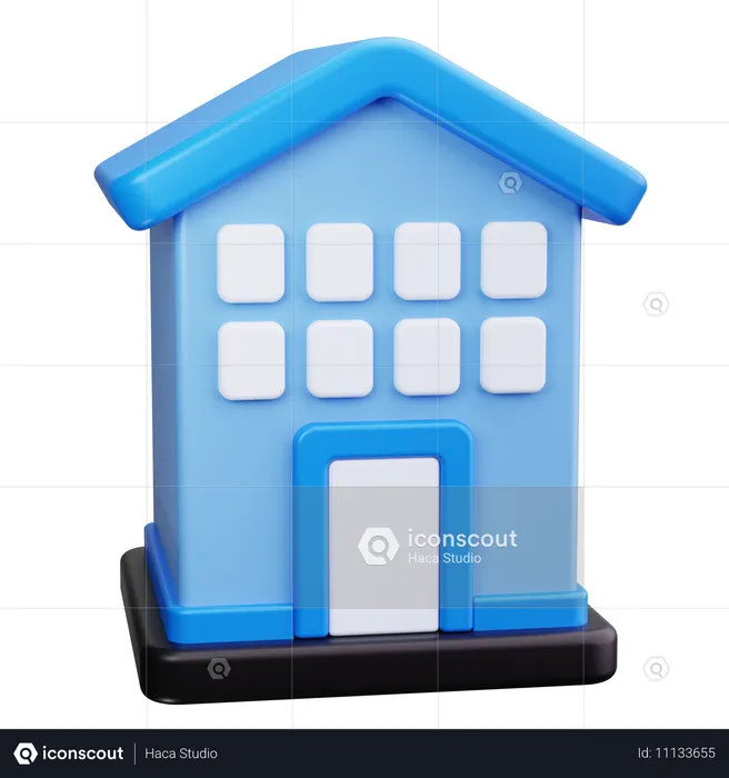 Wohnung  3D Icon