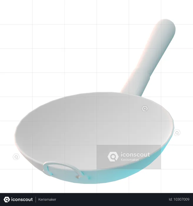 Wok Pan  3D Icon