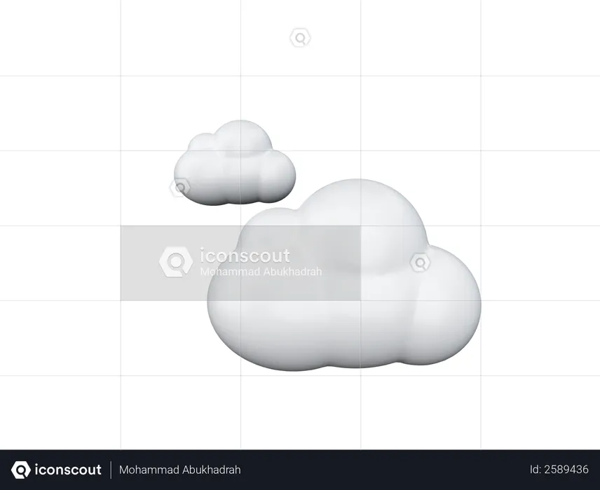 Wolke  3D Illustration