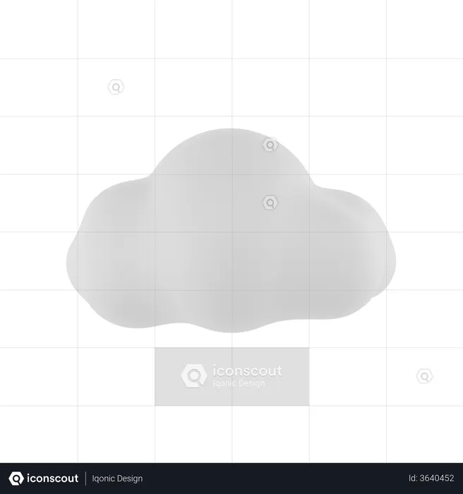 Wolke  3D Illustration