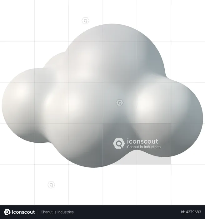 Wolke  3D Illustration