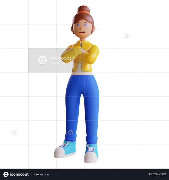 Woman  3D Icon