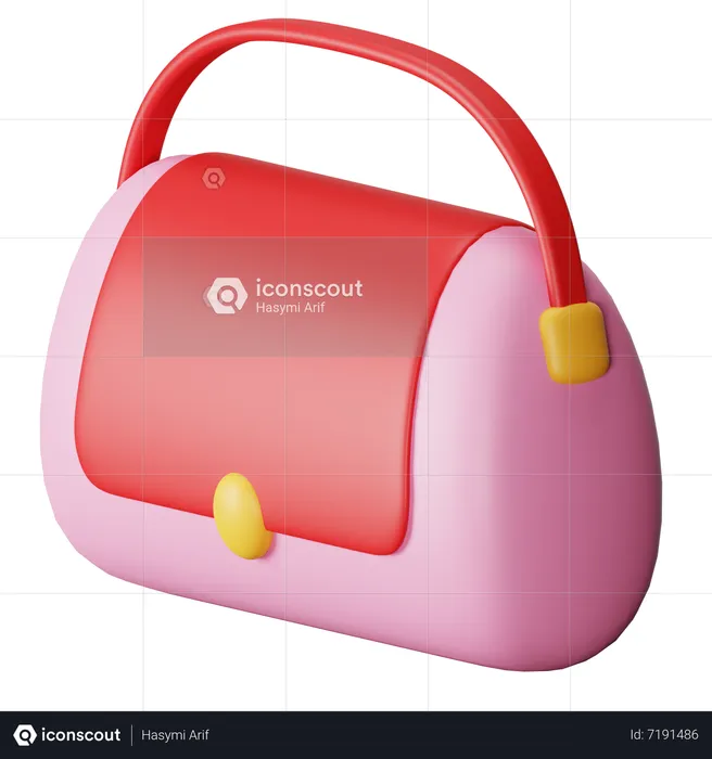 Woman Bag  3D Icon