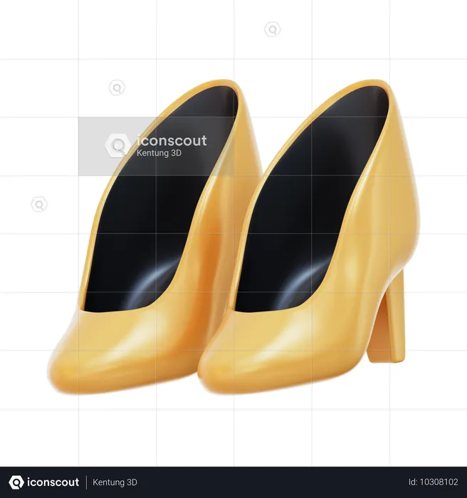 Woman Shoes  3D Icon