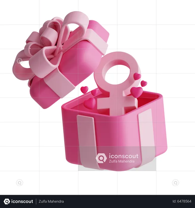 Womans Day Gift  3D Icon