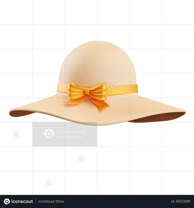 Women Hat  3D Icon