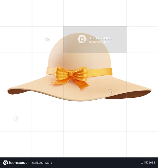 Women Hat  3D Icon