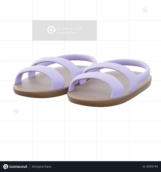 Women Sandals  3D Icon