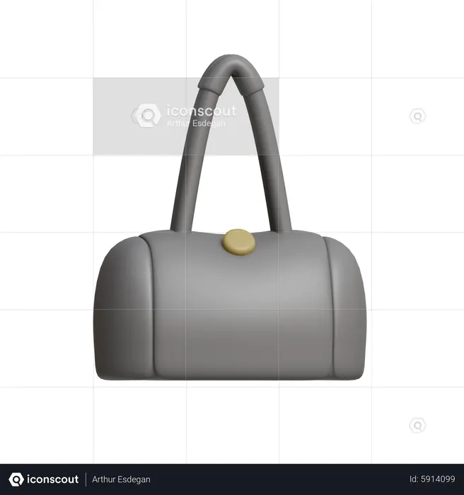 Women Shoulder Bag  3D Icon