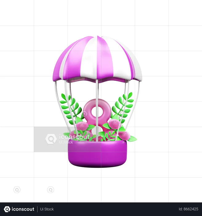 Womens Day Celebration  3D Icon