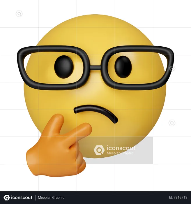 Wonder Emoji 3D Icon