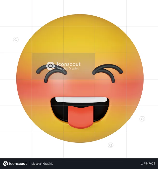 Woozy Emoji 3D Icon