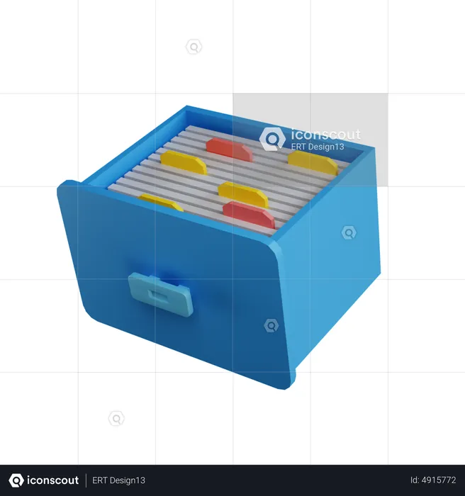 Work Drawer  3D Icon