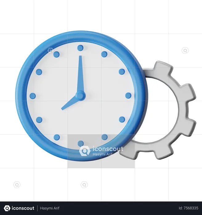 Work Management  3D Icon