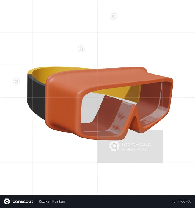 Worker Goggles  3D Icon