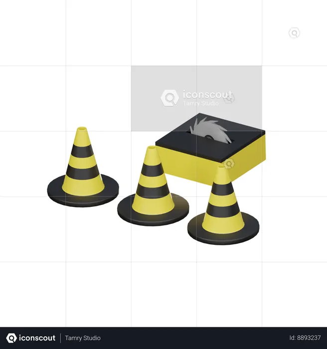 Working Machine  3D Icon