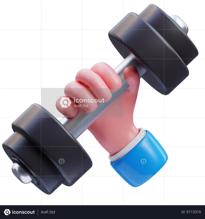 Workout  3D Icon
