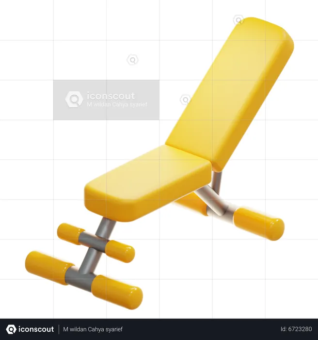 WORKOUT BENCH  3D Icon