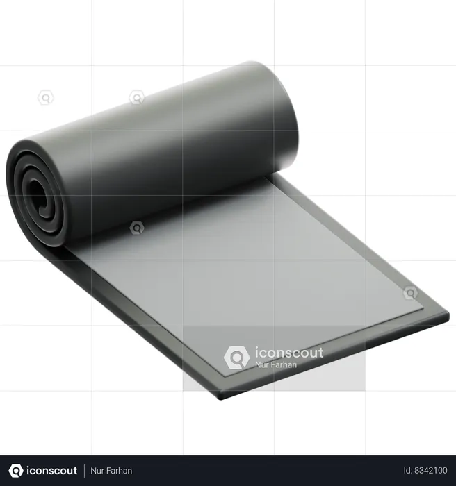 Workout Mat  3D Icon