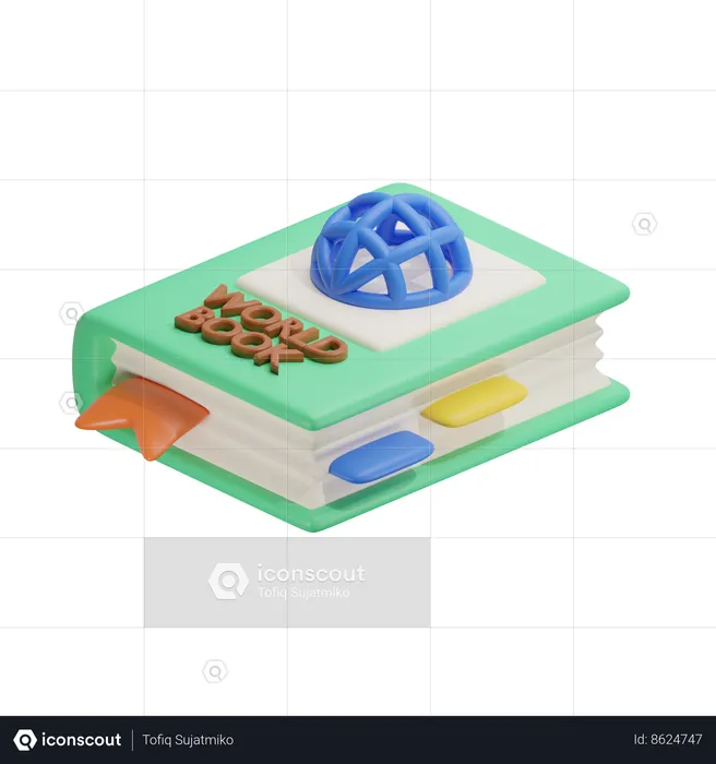 World Book  3D Icon