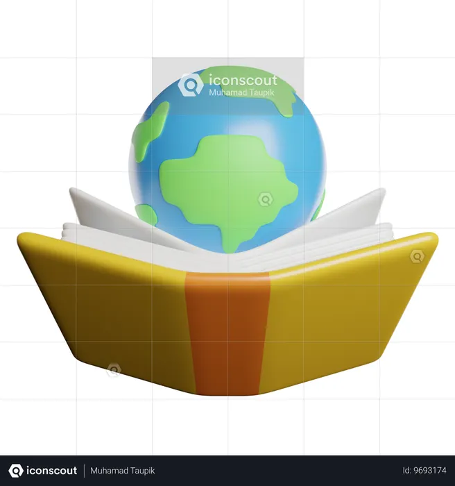 World Book Day  3D Icon