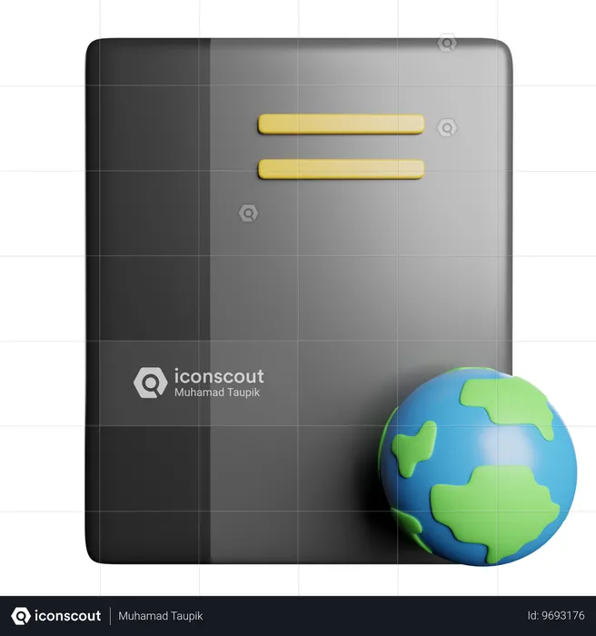 World Book Day  3D Icon