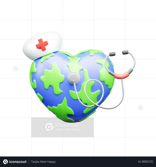 World Checkup Day  3D Icon