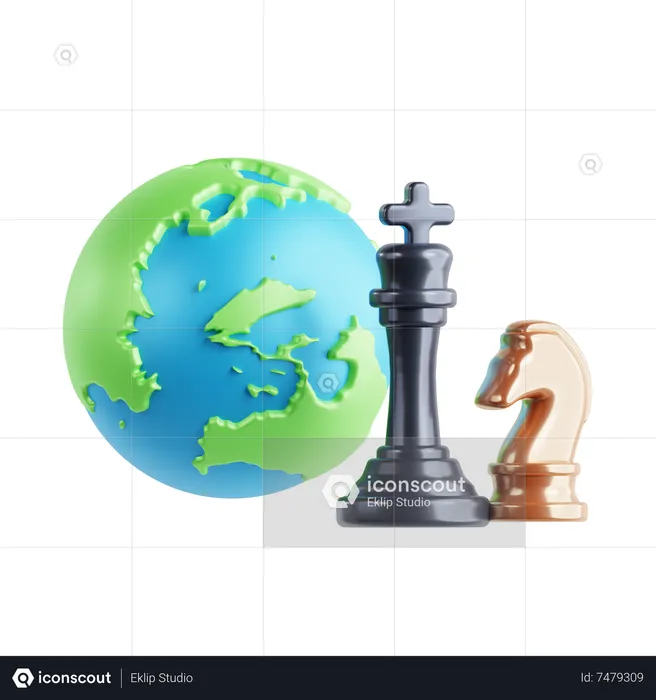 World Chess Tournament  3D Icon
