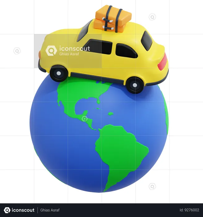 World Tour  3D Icon