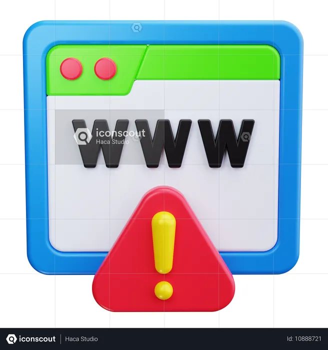 World Wide Web  3D Icon