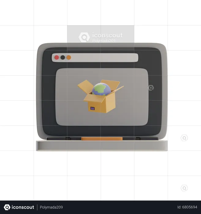 Worldwide Delivery  3D Icon