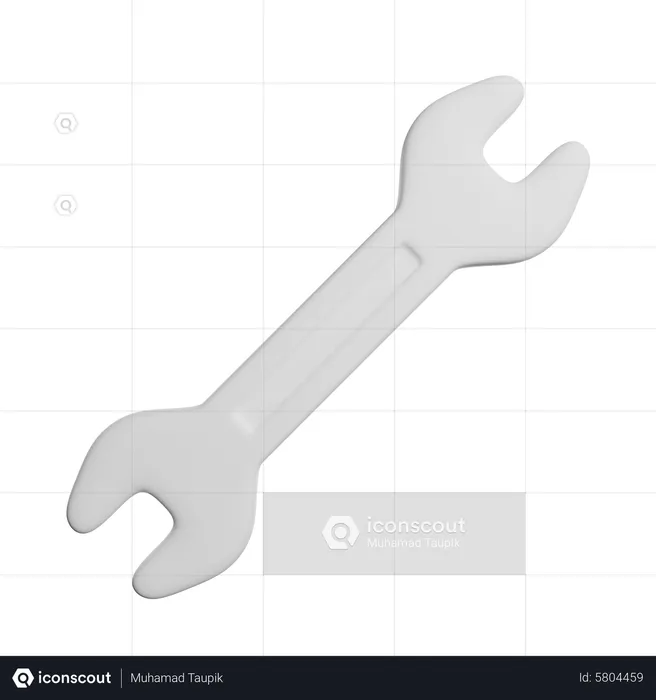 Wrench  3D Icon