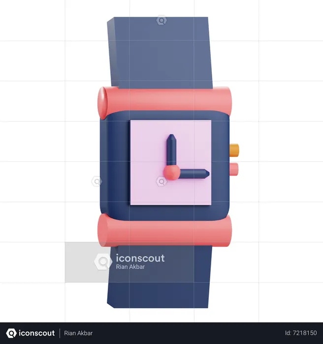 Wristwatch  3D Icon