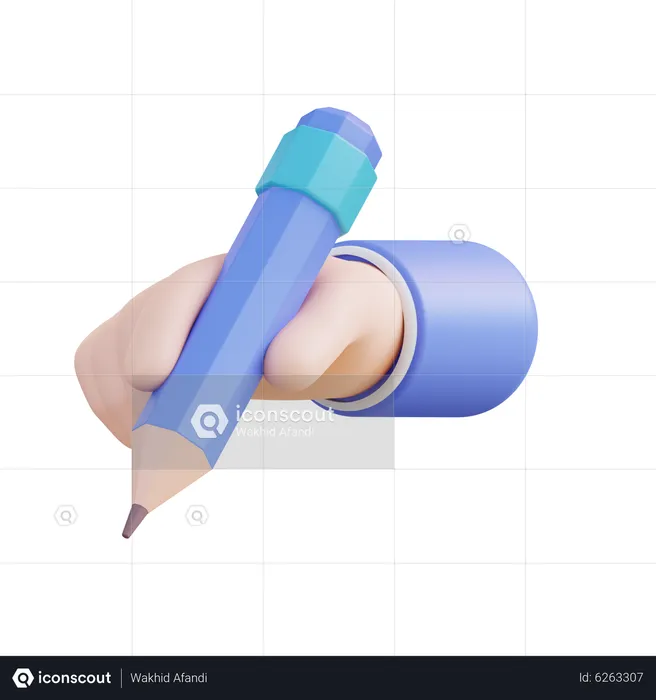 Write  3D Icon